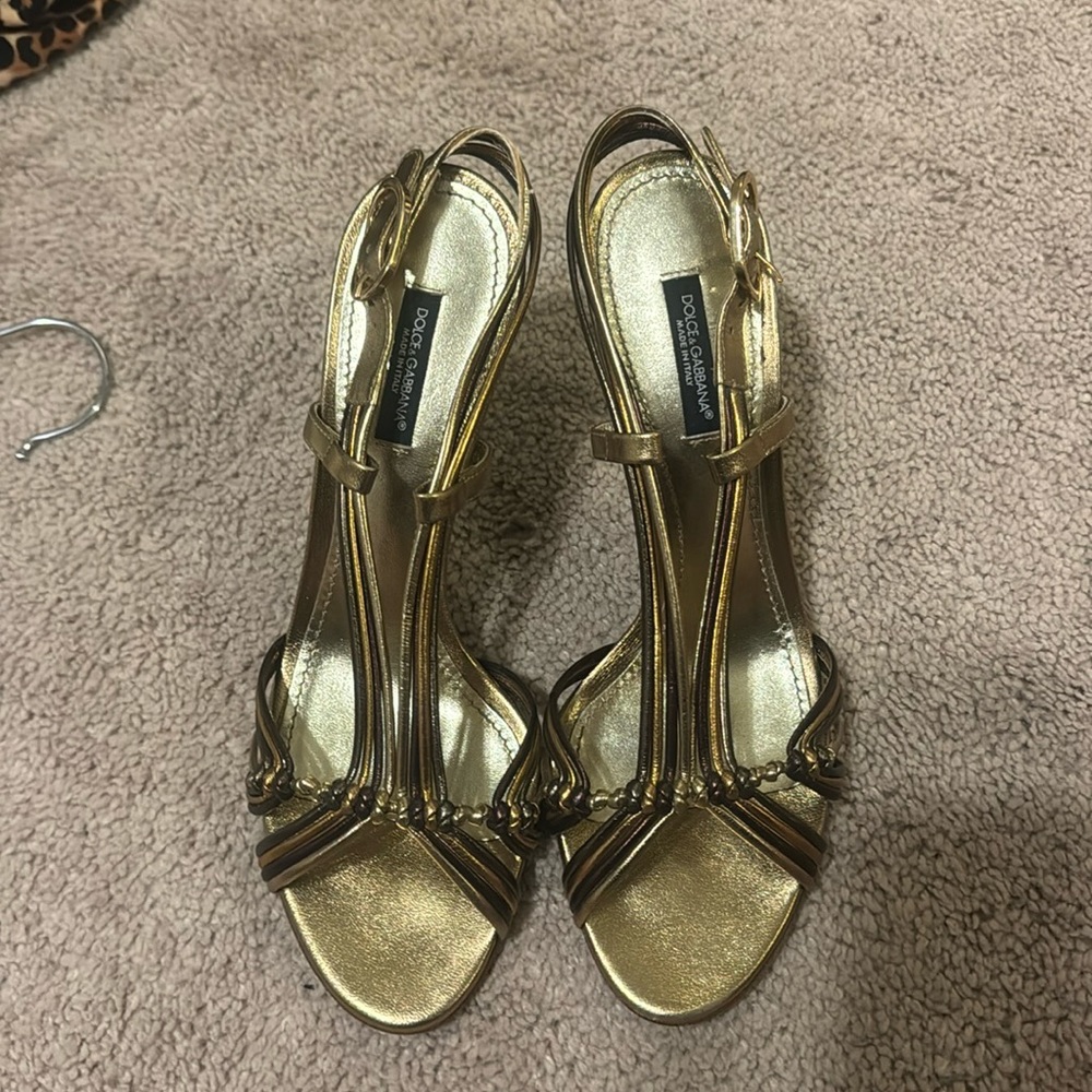 Dolce & Gabbana stilettos! 5 years old, only worn twice! Very high quality.